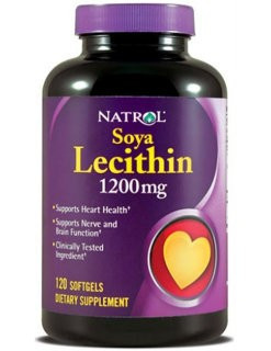 Natrol Soya Lecitin 1200 мг (120 капс)