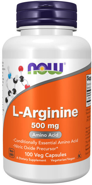 Л-Аргинин NOW Arginine 500 мг